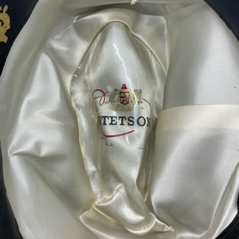 Vintage 1960s Royal STETSON Fedora ~ size 7 ~ Trilby ~ Overwelt Edge' - Picture 8 of 15
